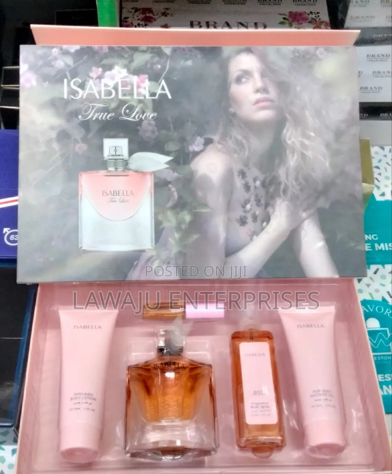 5 in 1 Isabella True Love Perfume and Lotion Set