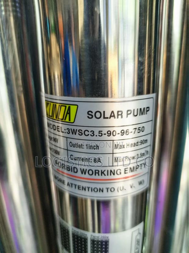 Kunda 750W High Lift 90m 96v Submersible Direct Solar Pump - main view