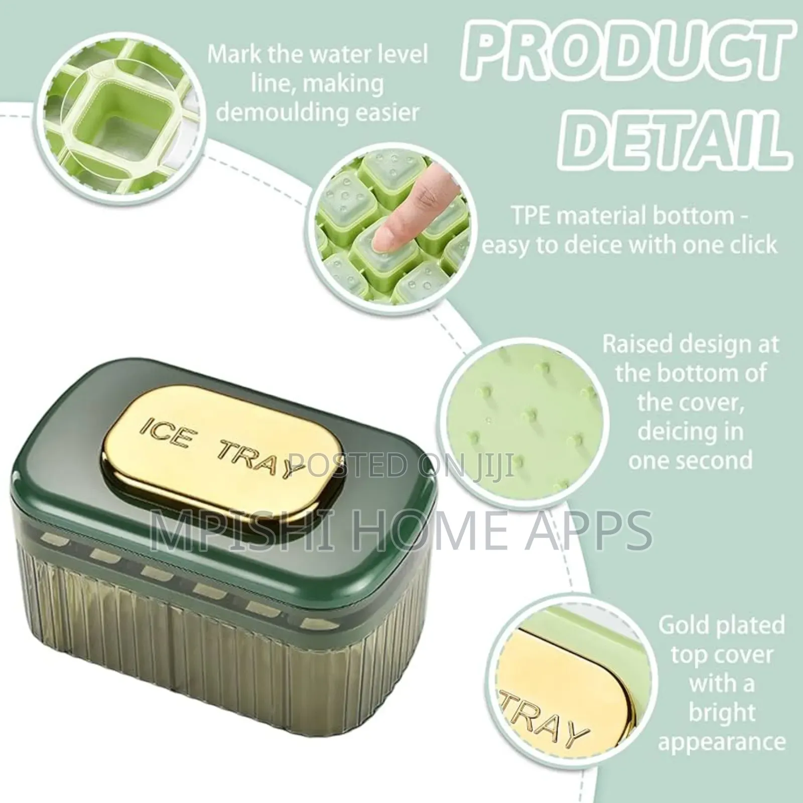 Multi-Layer Ice Cube Tray 48 Grid