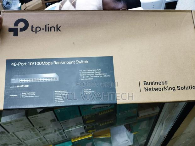 Tp-link 48-port 10/100mbps Rackmount Switch - TL-SF1024D - main view