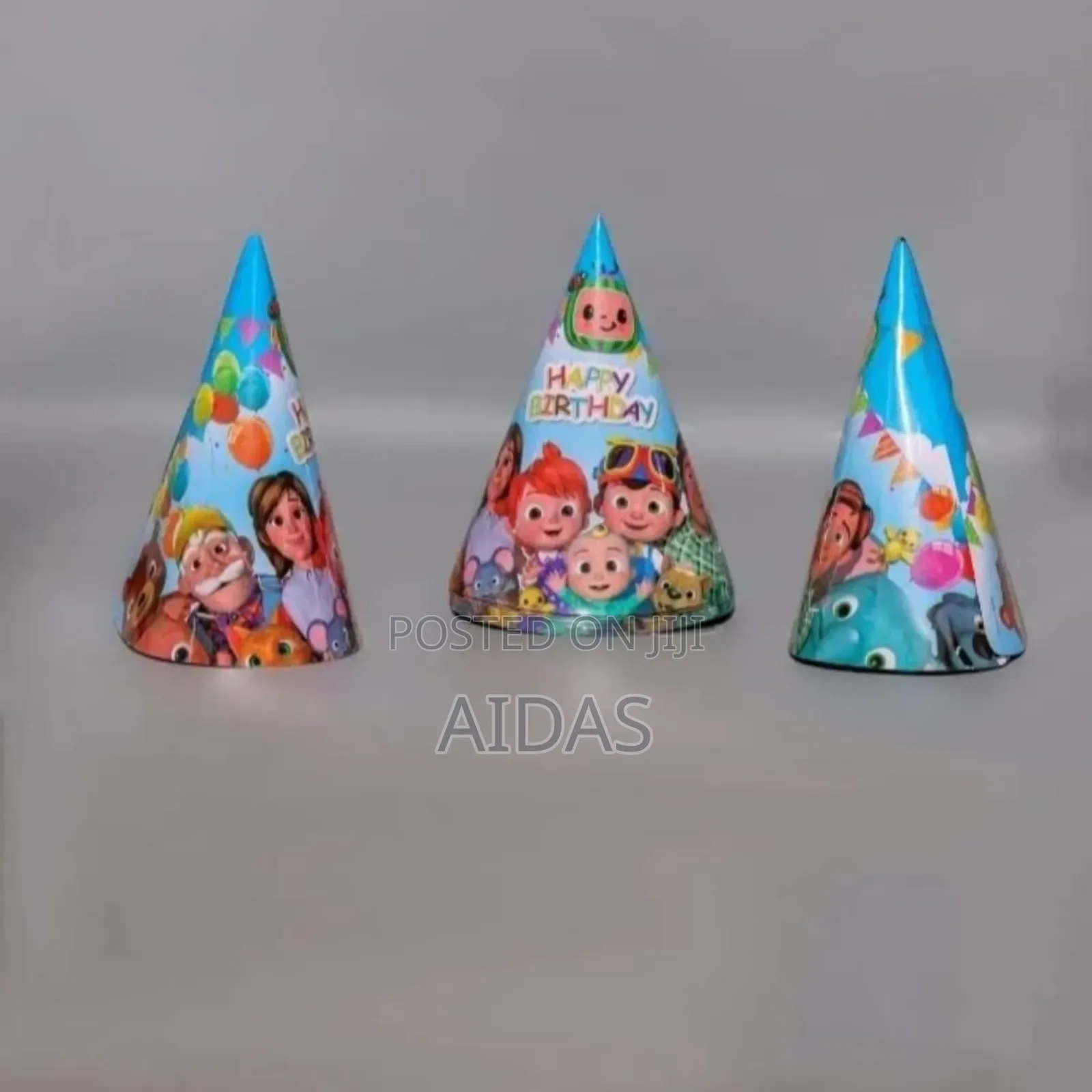 10 PCS Cartoon Themed Party Hats