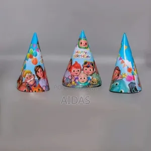 10 PCS Cartoon Themed Party Hats