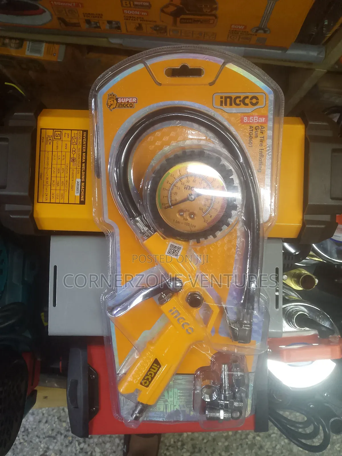 Ingco Air Tire Inflating Gun 8.5 Bar