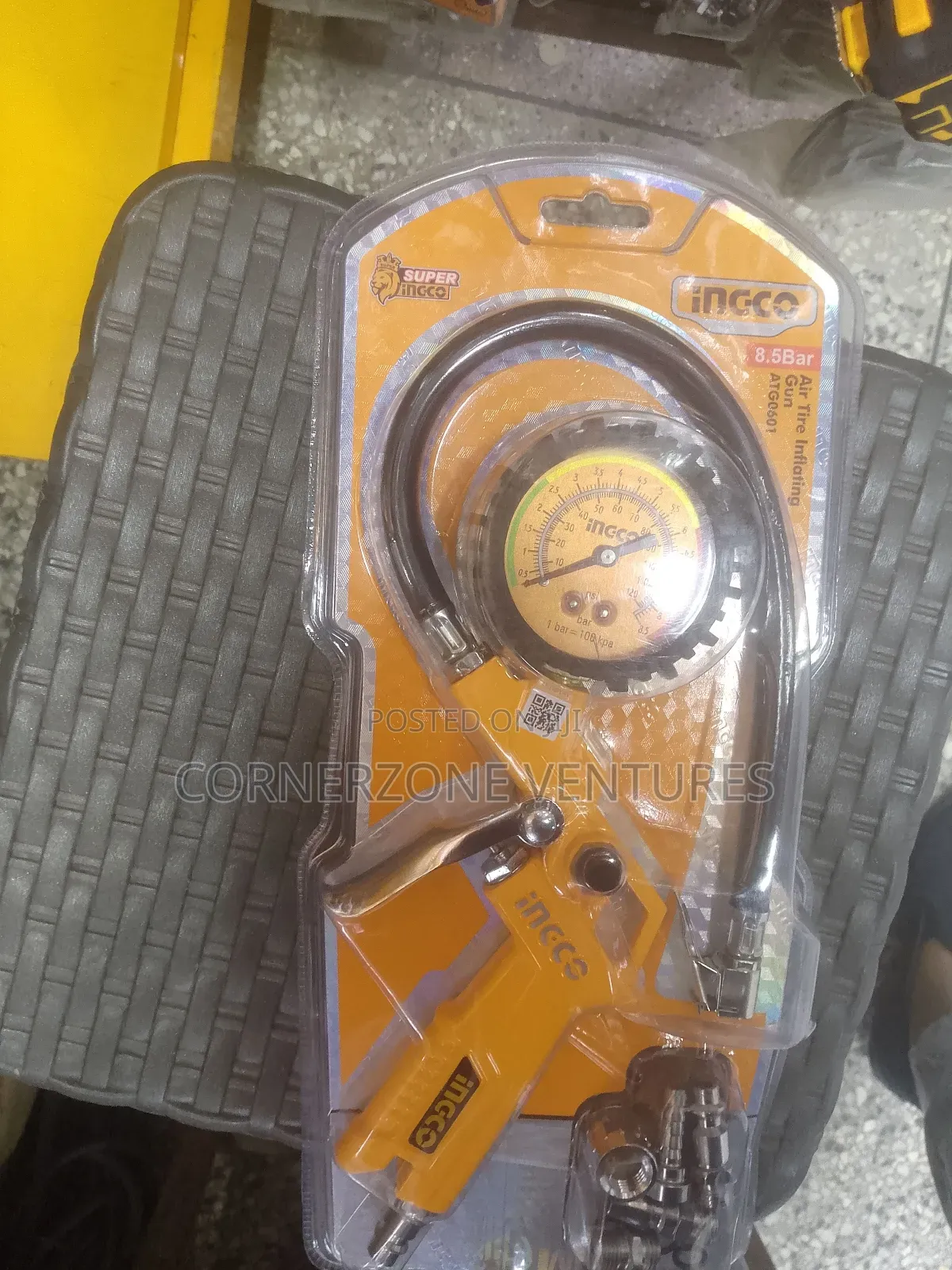Ingco Air Tire Inflating Gun 8.5 Bar