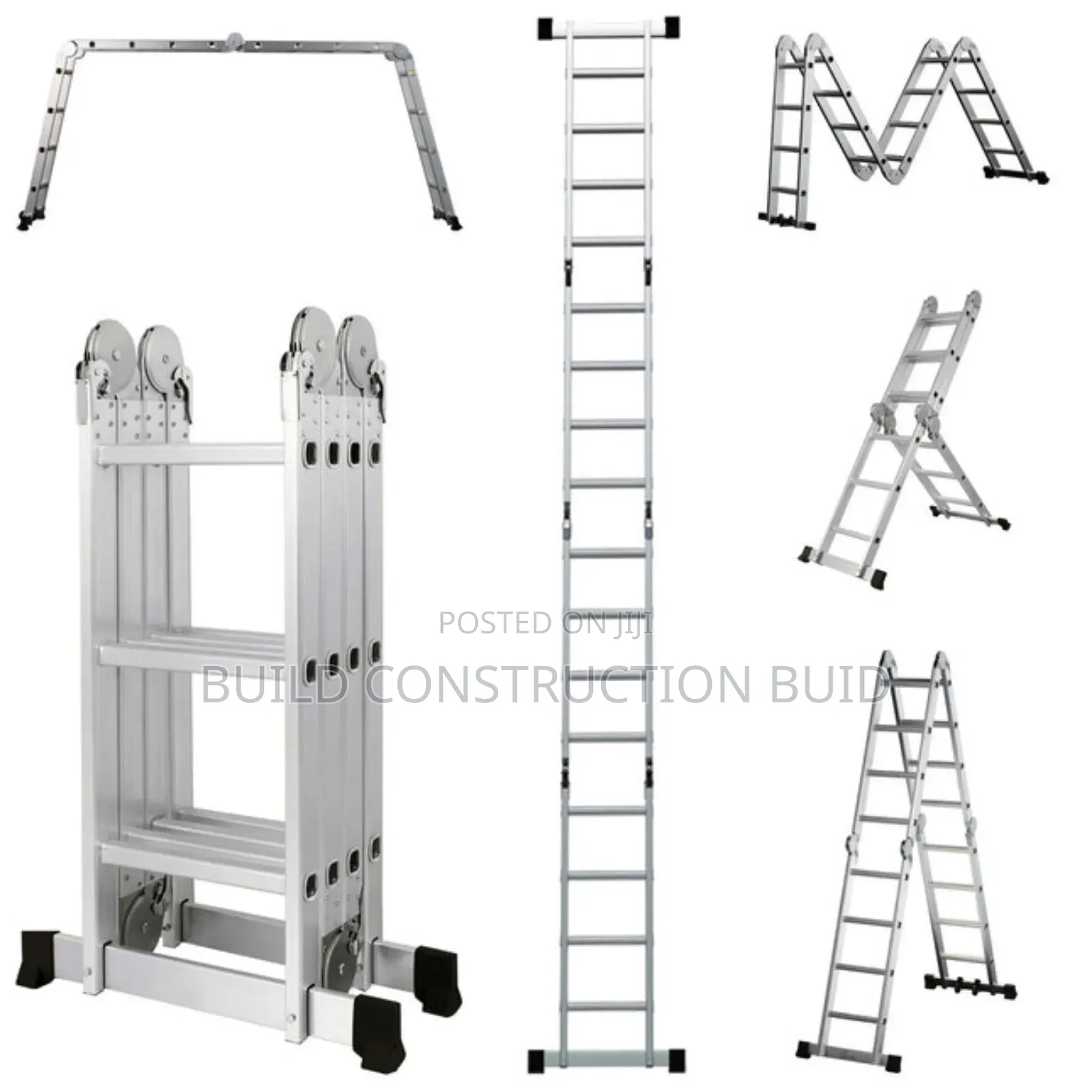 Aluminium Multi Folding Ladder 4 × 5 Feet.