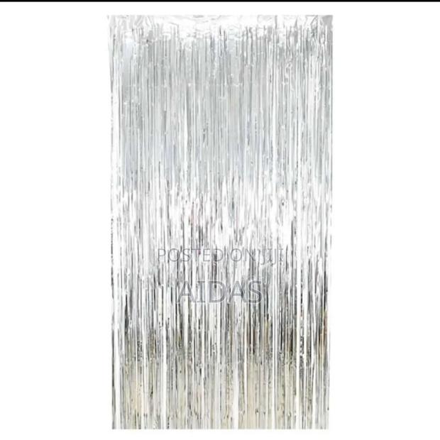 1m by 2m Fringe Backdrop Curtains - thumbnail 3