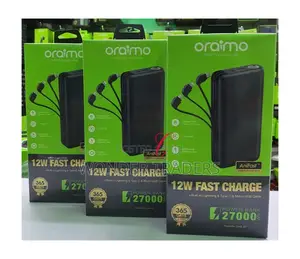 Oraimo 27000mah Power Bank With Cables