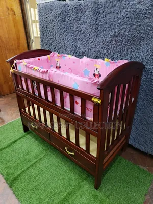 Mahogany Babycot/ Mahogany Crib