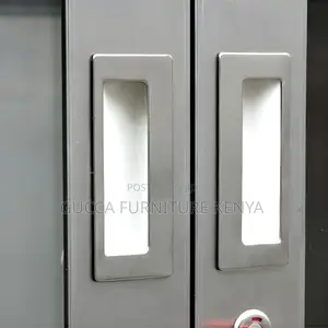 Cabinets: Office Industrial Steel 6-Locker Wardrobe Cabinet