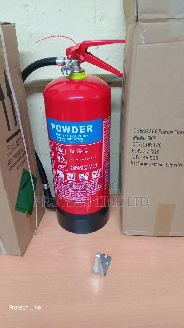 6kg Dry Powder Fire Extinguisher - main view