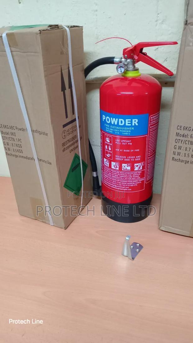 6kg Dry Powder Fire Extinguisher - thumbnail 2