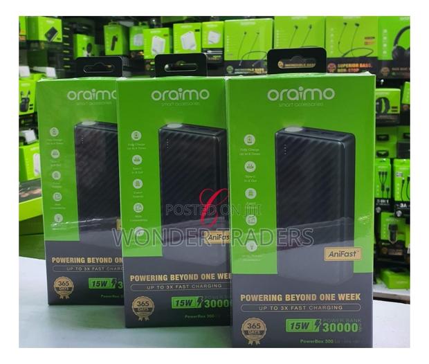 Oraimo 30,000mah Power Bank - thumbnail 2