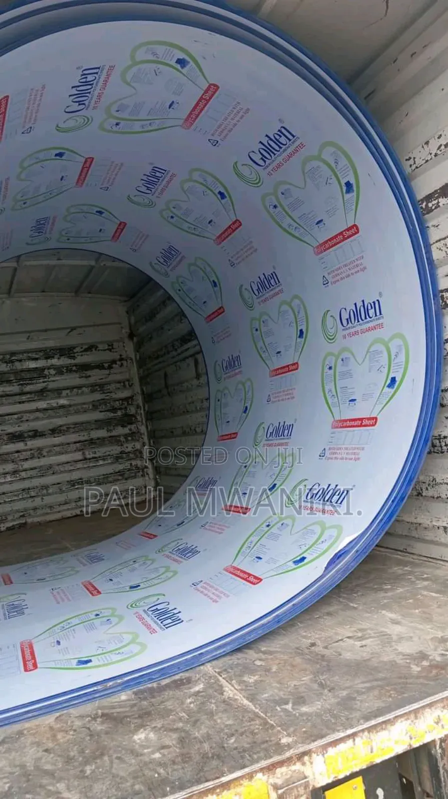 Polycarbonate Roofing Sheets Size 5.8 Meters By 2.1 Meters