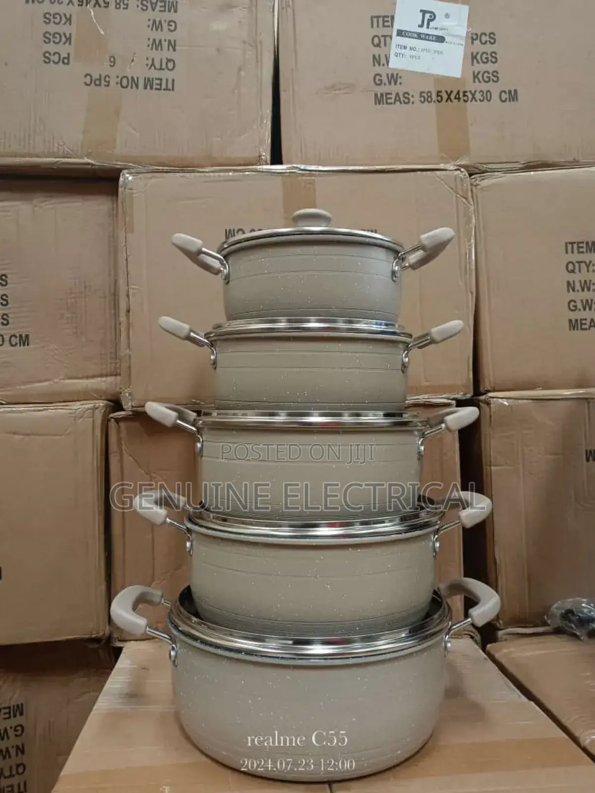 New Model 10pieces Jp Non Stick Cookware