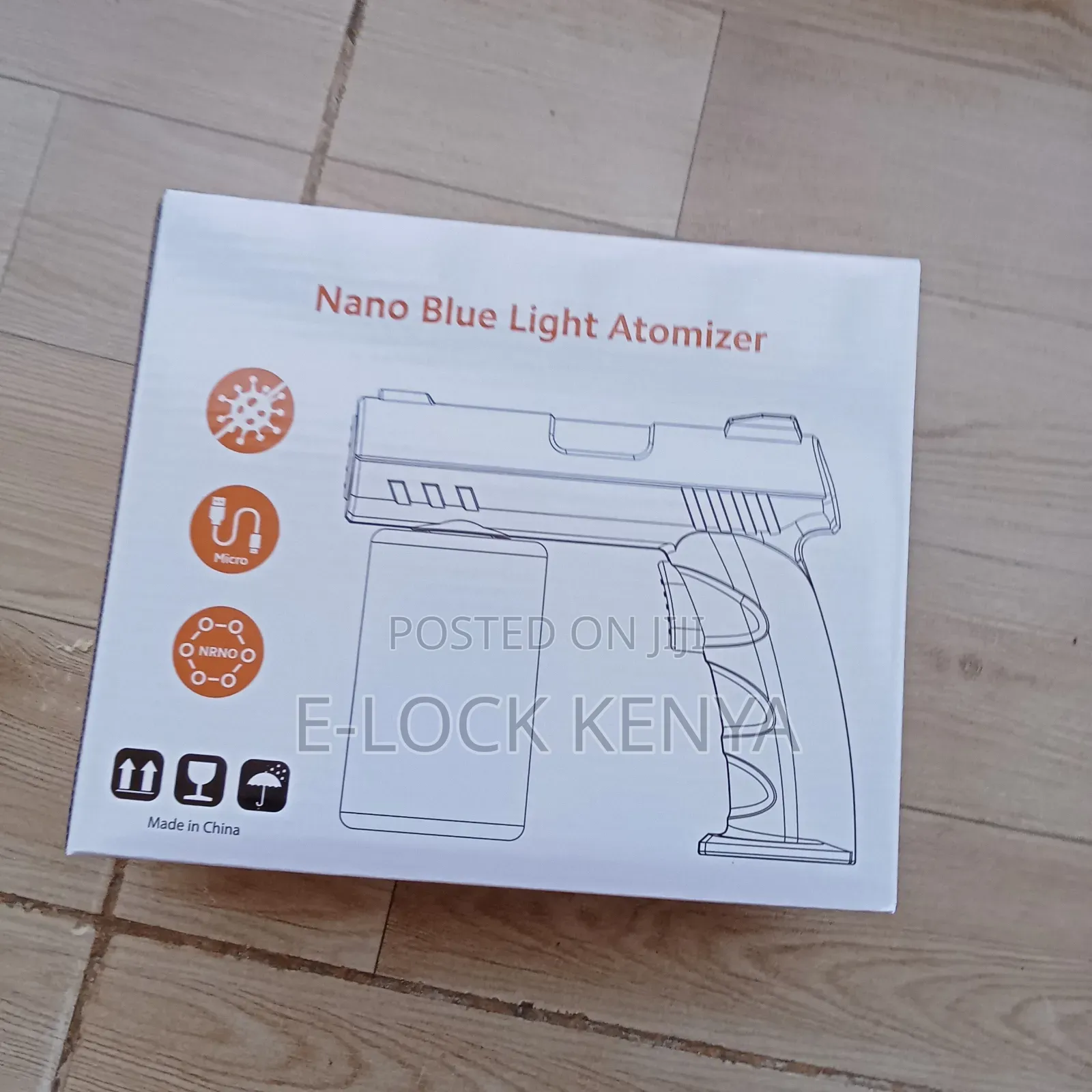 Atomizer With Anti Blocking Nozzle