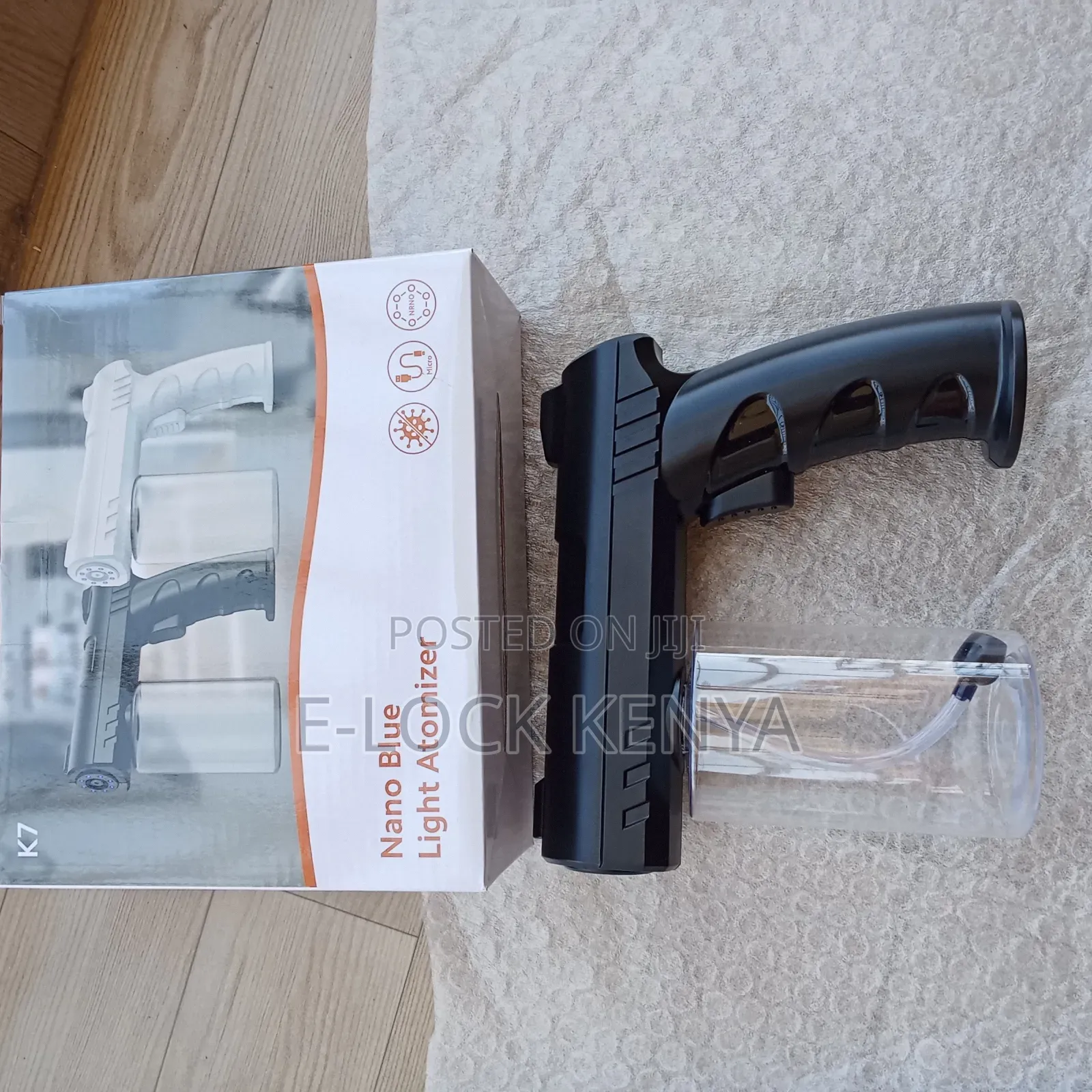 Atomizer With Anti Blocking Nozzle