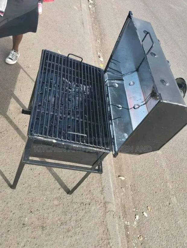 BBQ Closed Mild Steel Choma Jiko