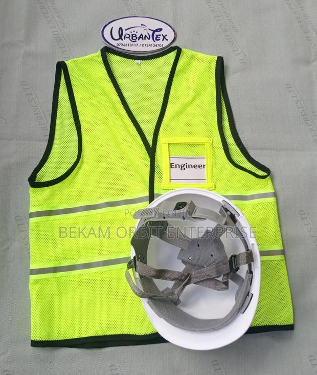 Kids Engineer Outfit ( Reflector Vest Helmet - main view