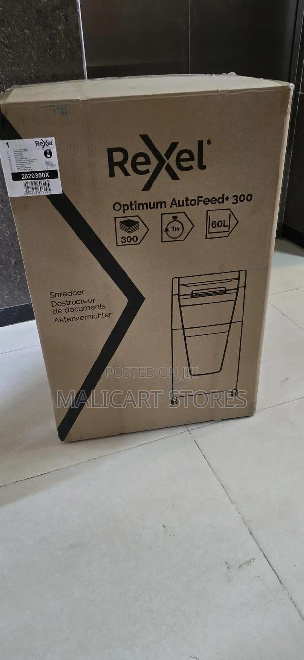 Rexel Shredder – Optimum Autofeed+ 300X Cross - main view