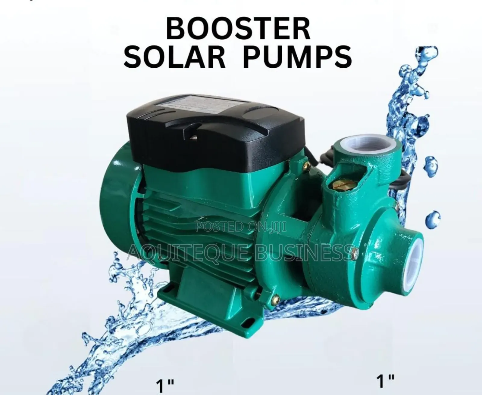 Booster Solar Pump. 1"