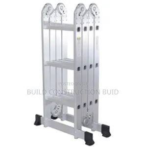 Aluminium Multi Folding Ladder 4 × 6 Feet