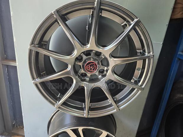 4*100 Gray 15 Inch Rims Set