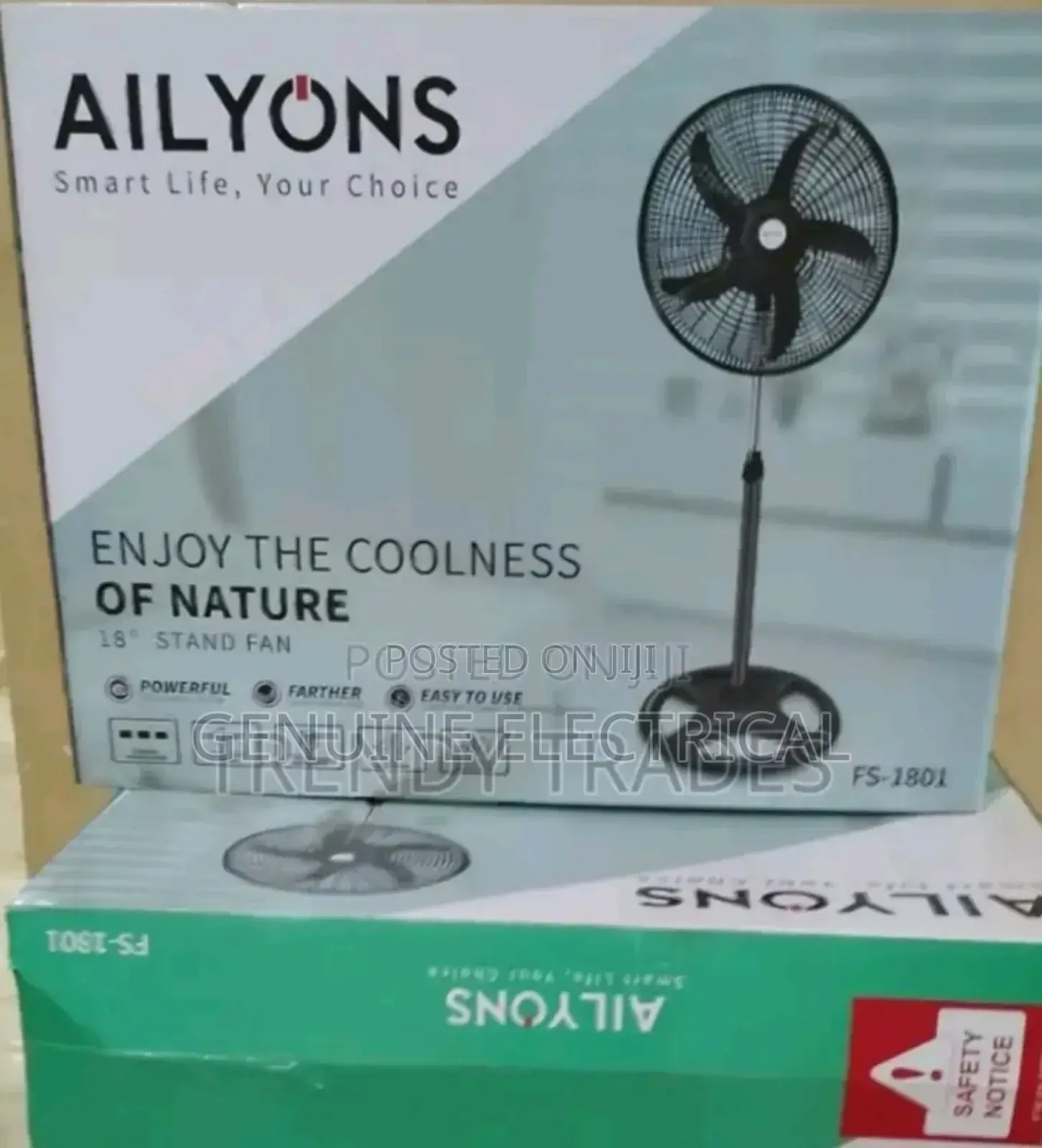 Ailyons Standing Fan