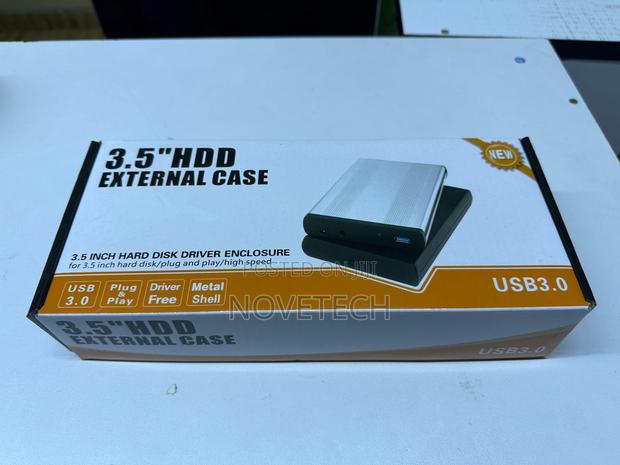 USB 3.0 to 3.5" Hard Drive Enclosure External Harddisk Case - main view