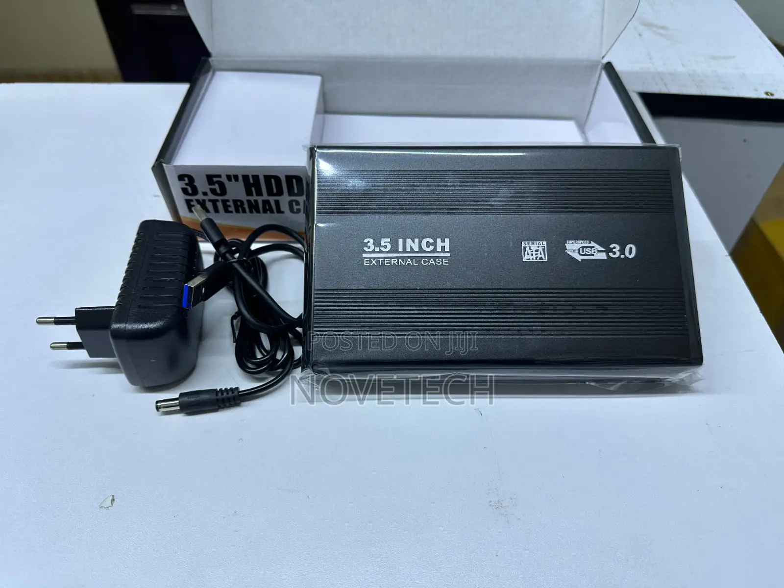 USB 3.0 to 3.5" Hard Drive Enclosure External Harddisk Case