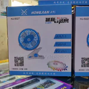 Mini Portable Rechargeable Table Fan