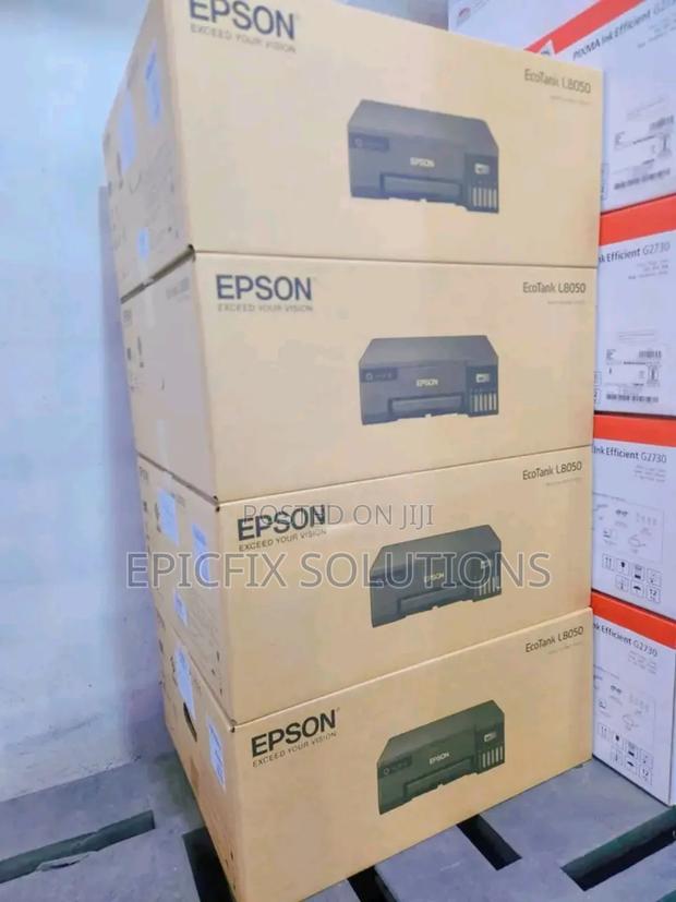 Ecotank L8050 and a Six Color Printer - main view