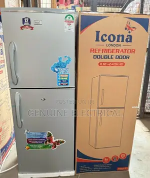 255litres Icona Fridge Double Door No Frost
