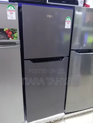 Von Vart-25nhs Double Door Fridge 220l - Silver