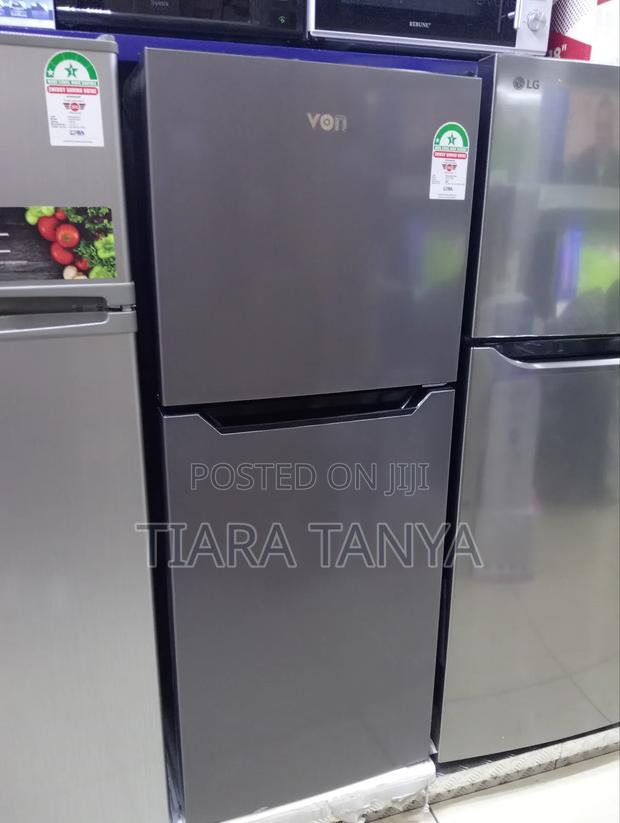 Von Vart-25nhs Double Door Fridge 220l