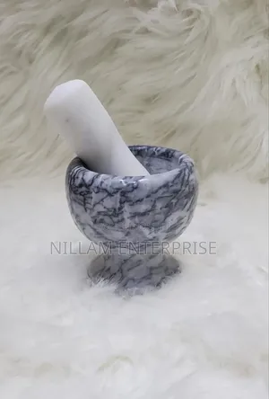 Manual Stone Grinder Crushing Mortal and Pestle