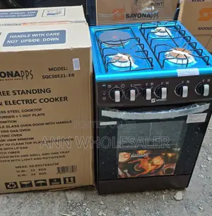 Good Working Sayona Sayona 3+1 Cooker With Electric Oven S-5