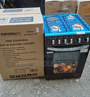 3+1 Sayona Gas Cooker - Electric Oven C-5