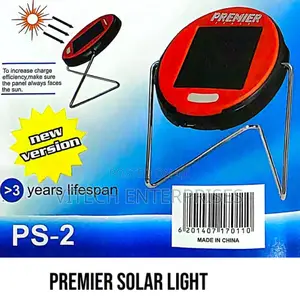 Premier Italy Solar Reading Light