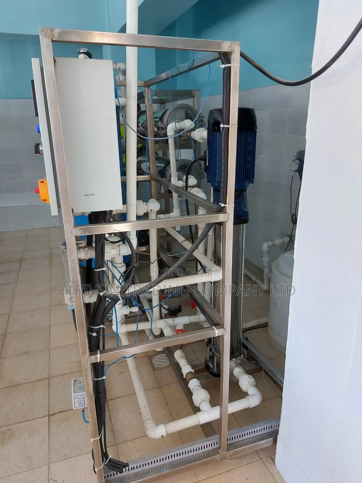 750 LPH Reverse Osmosis System