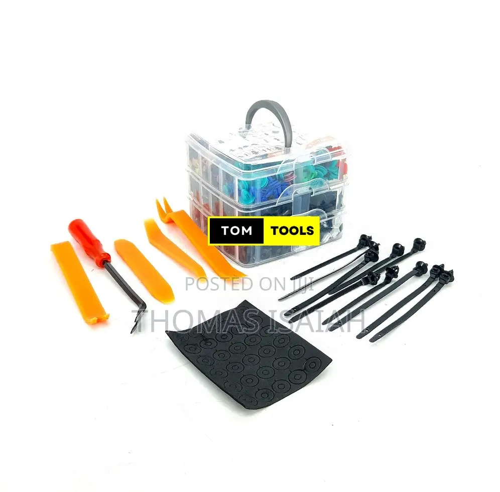 725pcs Car Push Retainer Body Clips and Pry Bars Removers