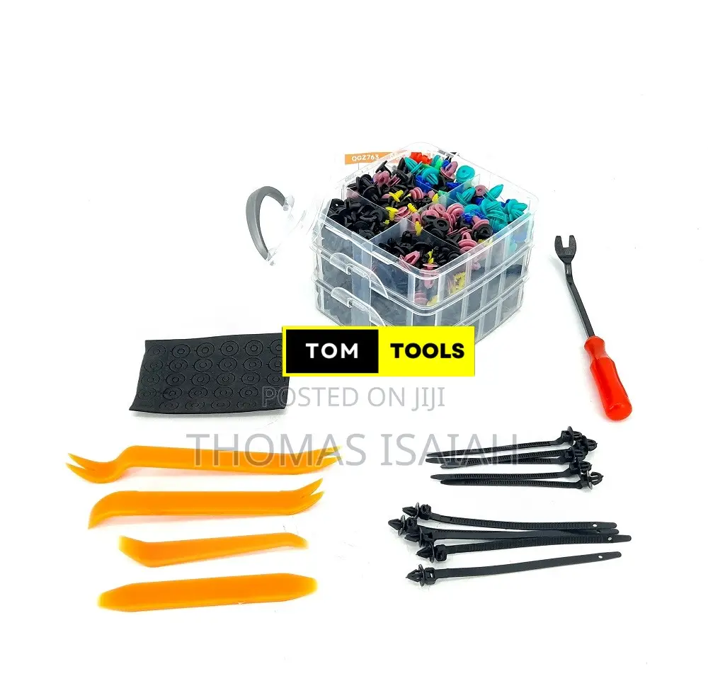 725pcs Car Push Retainer Body Clips and Pry Bars Removers