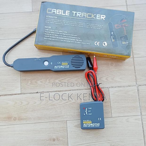 Troubleshooting Cable Tracker - main view