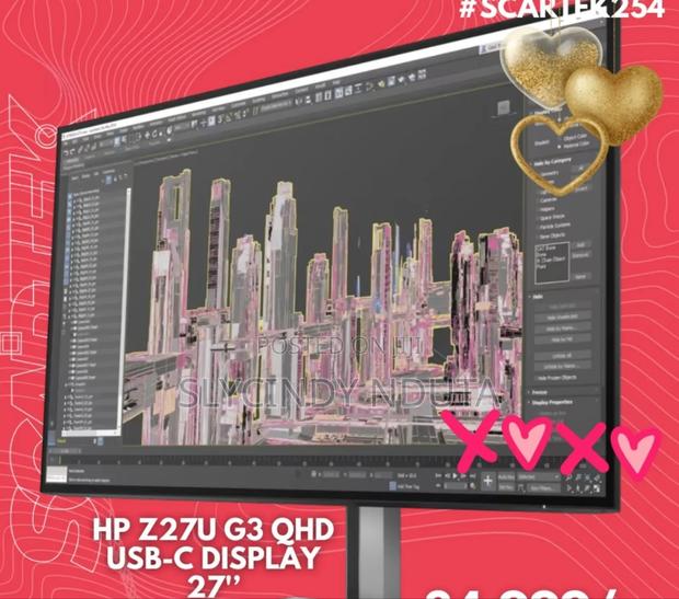 HP Z272U G3 QHD USB -C Display 27" - main view