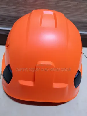 Orange Work At Height Helmet