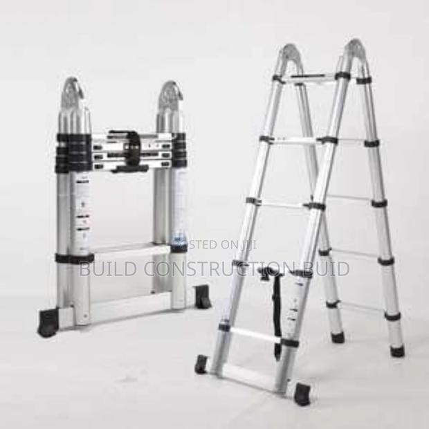 Aluminium Multi Folding Ladder 4 × 8 Feet. - thumbnail 2
