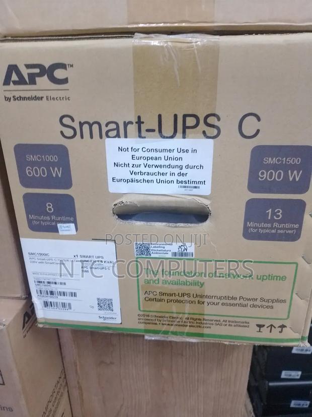 Apc 1500 Va Smart Ups (Smc1500ic)1kva - thumbnail 2