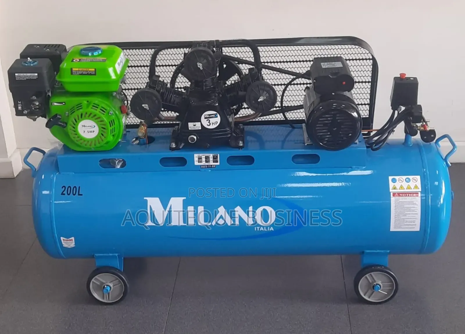 2 in 1 200ltrs Compressor Available