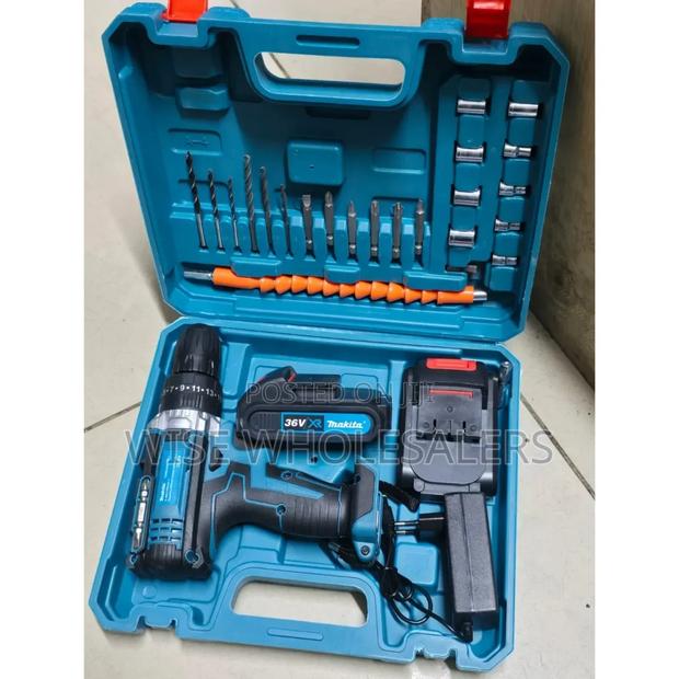Makita 36v Cordless Drill 
With Accessories Hammer Available