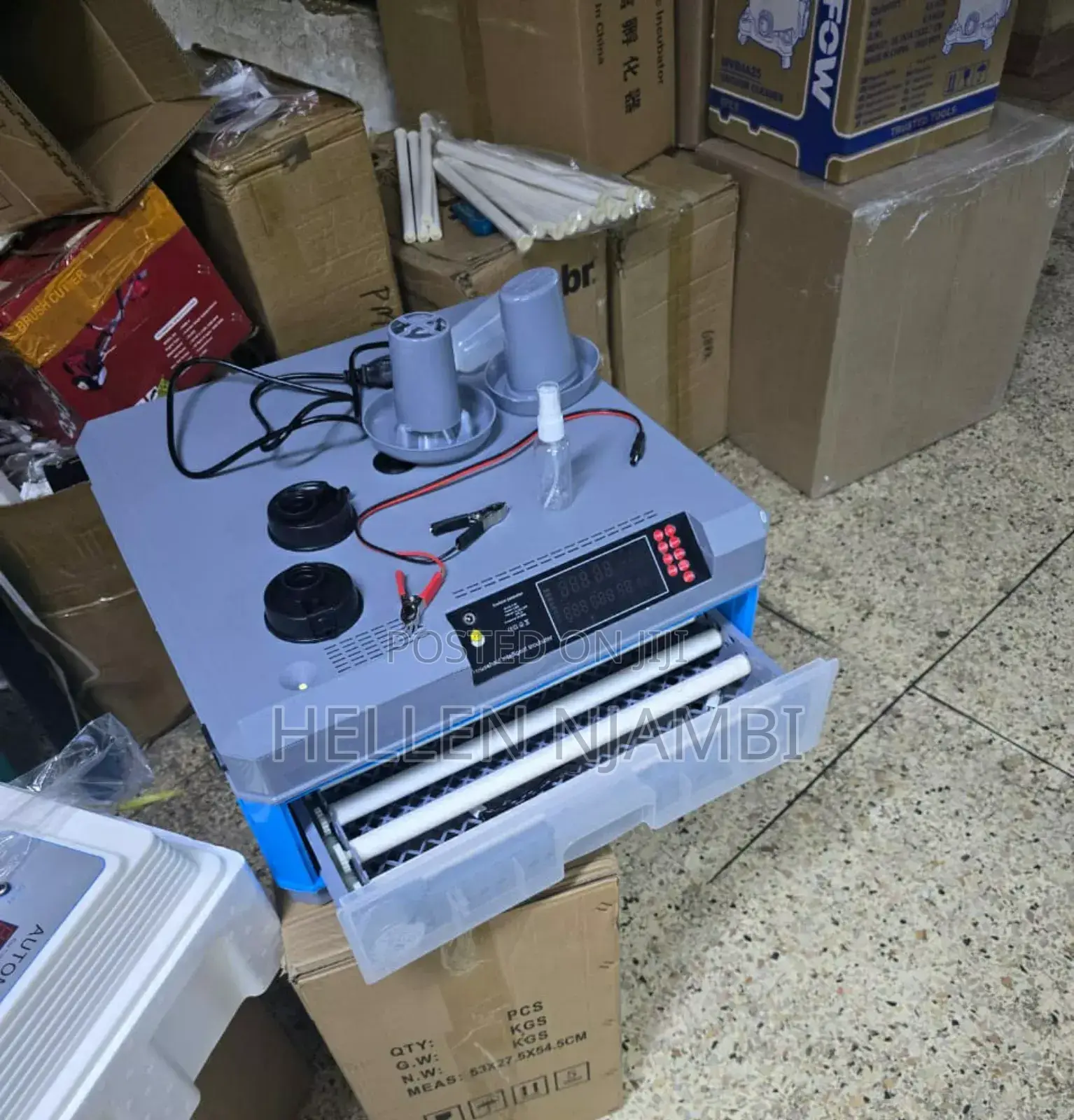 Restocked 
68 Eggs Drawer Automatic Incubator