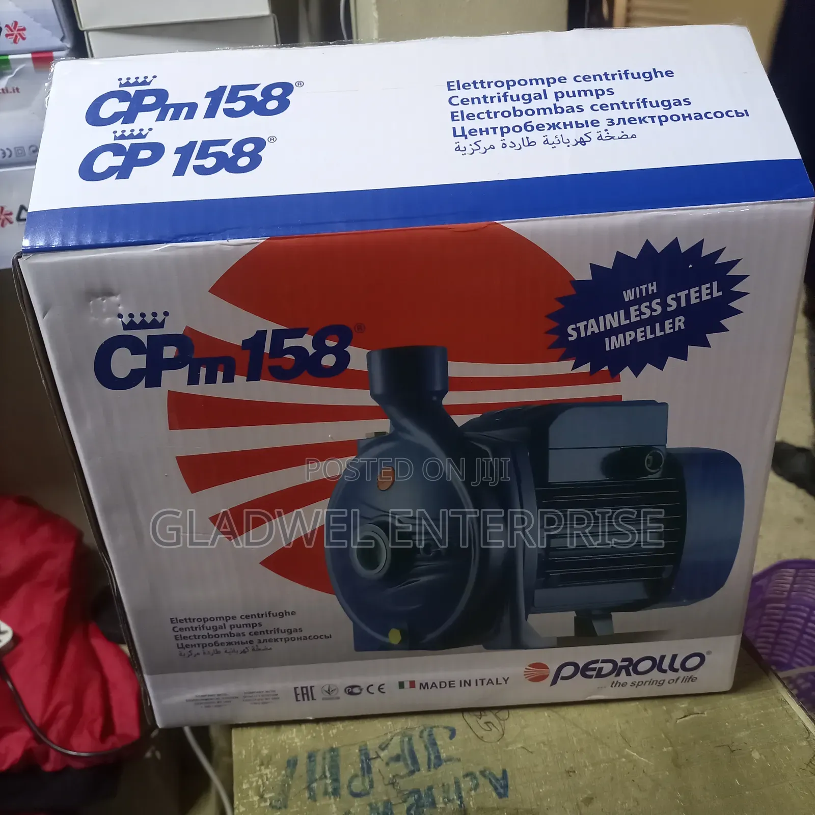Pedroll 1hp Booster Service Pump /Available
